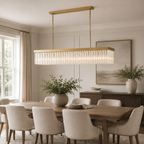 Grent Crystal Rectangle Chandelier