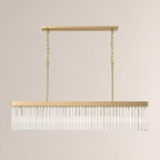 Grent Crystal Rectangle Chandelier