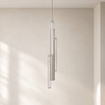 Haivorel 3-Light Short Reeded Glass Pendant 24.4