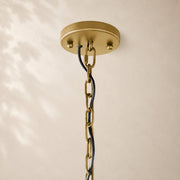 Halvera Alabaster Round Chandelier 31