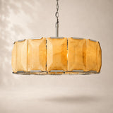 Halvera Alabaster Round Chandelier 31