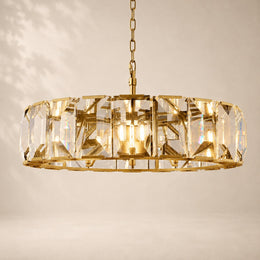 Halvera Crystal Round Chandelier 43