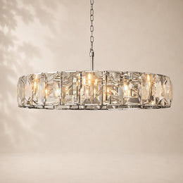 Halvera Crystal Round Chandelier 60