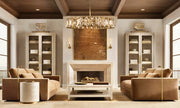 Halvera Crystal Round Chandelier 60