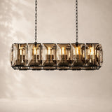 Halvera Crystal Rectangular Chandelier 42
