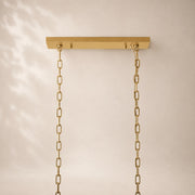 Halvera Crystal Rectangular Chandelier 42