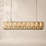 Halvera Crystal Rectangular Chandelier 62