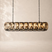 Halvera Crystal Rectangular Chandelier 62