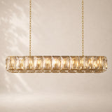 Halvera Crystal Rectangular Chandelier 74