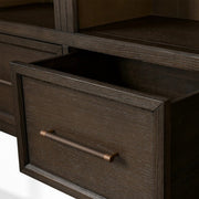 Haven Triple Entryway Cabinet in Oak 70