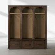 Haven Triple Entryway Cabinet in Oak 70