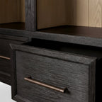 Haven Triple Entryway Cabinet in Oak 70"W
