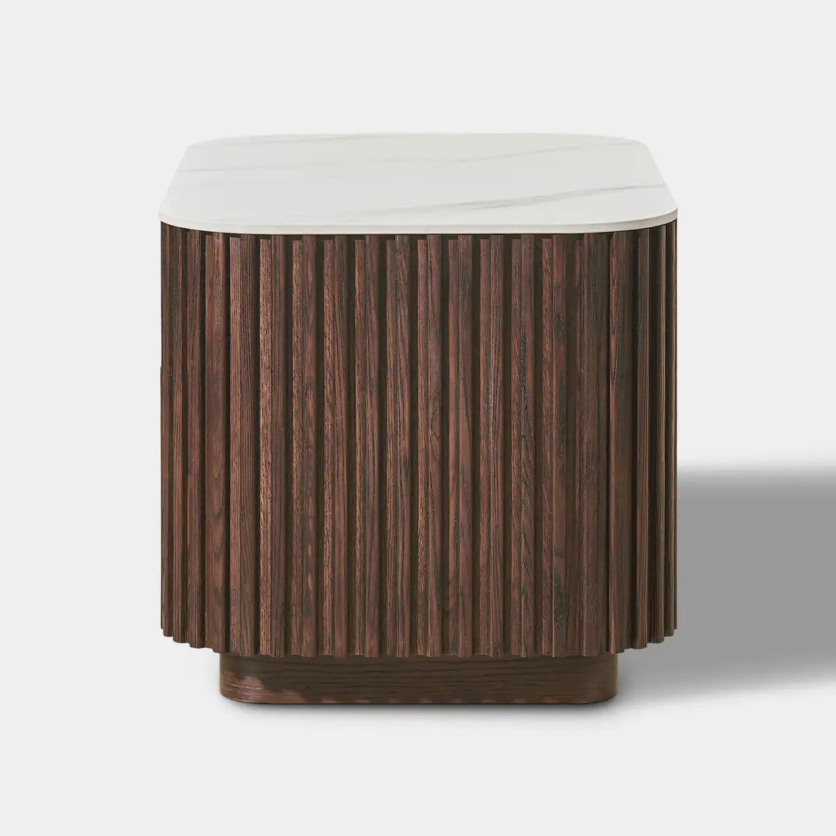Pax Oak Stone Nightstand 30"W For Bedroom