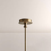 Haven Round Brass Chandelier