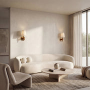 Haven Wrapped Brass Wall Sconce