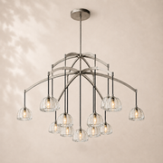 Auremont Crystal Grand Round Chandelier 60