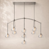 Auremont Crystal Linear Chandelier 54