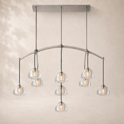 Auremont Crystal Linear Chandelier 54