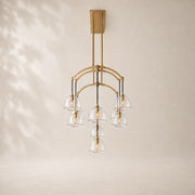 Auremont Crystal Linear Chandelier 54