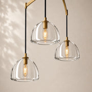 Auremont Crystal Linear Chandelier 54