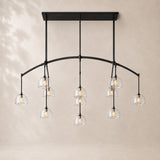 Auremont Crystal Linear Chandelier 72