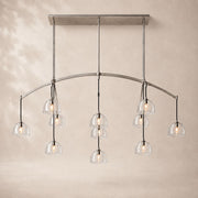 Auremont Crystal Linear Chandelier 72