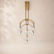 Auremont Crystal Linear Chandelier 72