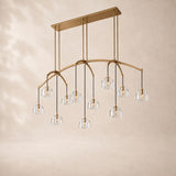 Auremont Crystal Linear Chandelier 72