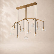 Auremont Crystal Linear Chandelier 72