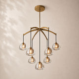 Auremont Crystal Round Chandelier 36