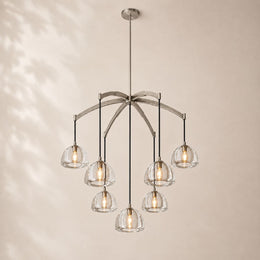 Auremont Crystal Round Chandelier 36