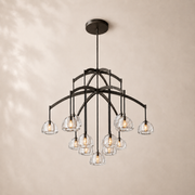 Auremont Crystal Round Chandelier 48