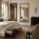 Caloria Open Beveled Floor Mirror