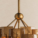 Javelline Candy Glass Tiered Chandelier 24–36
