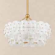 Javelline Candy Glass Tiered Chandelier 24–36