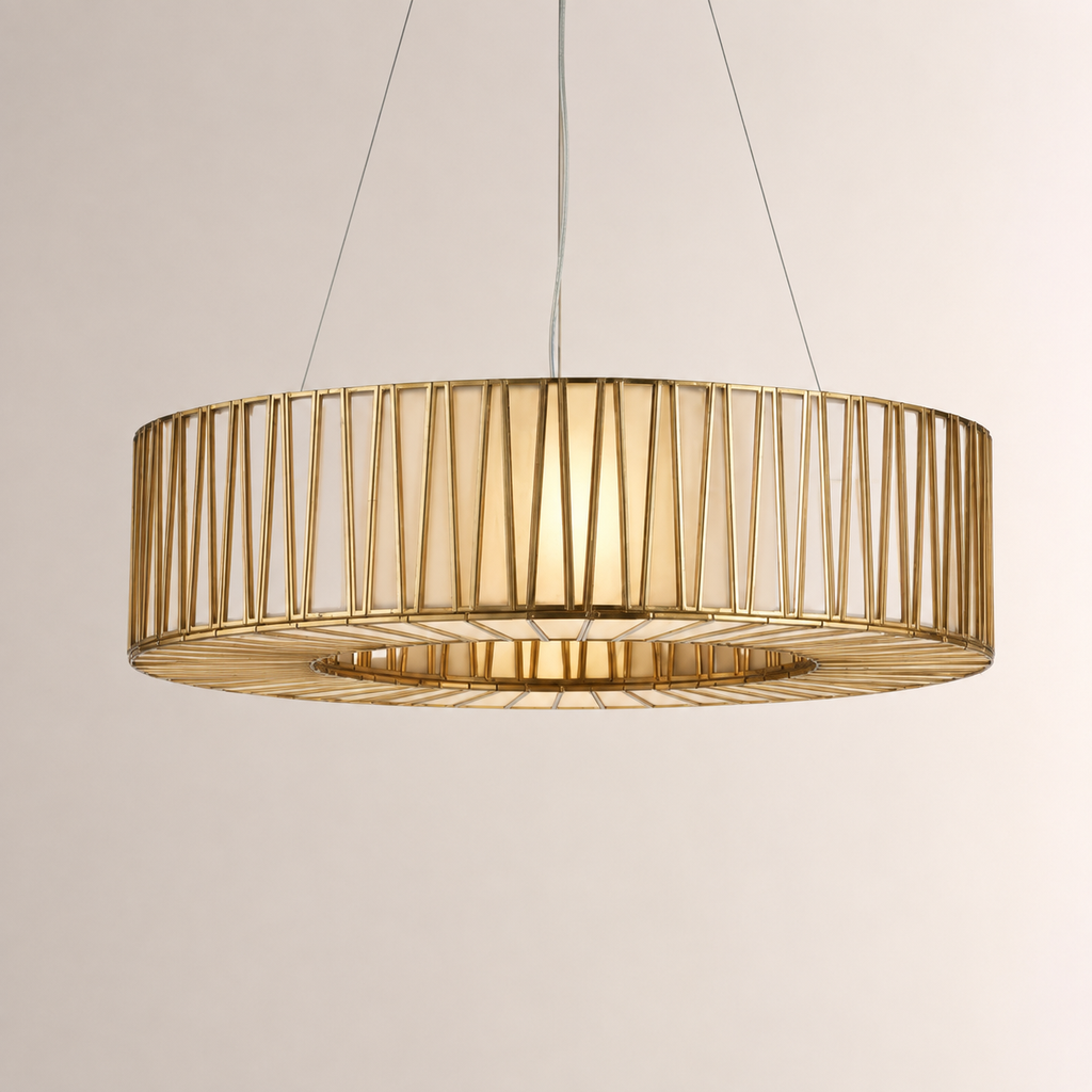Jeanet Round Chandelier 24"D 42"D