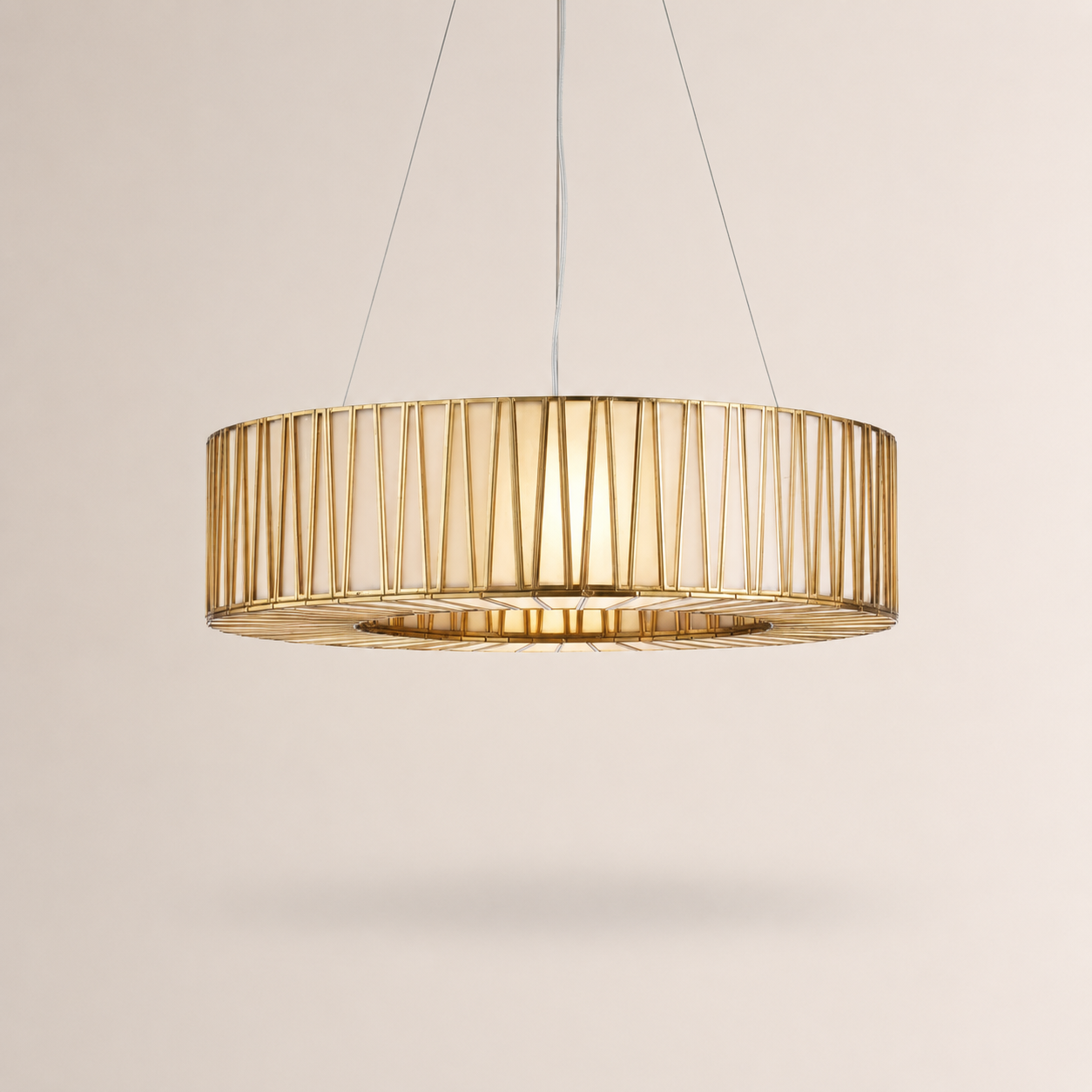Jeanet Round Chandelier 24"D 42"D