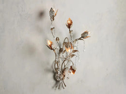 Kalie Crystal 6 Lights Wall Sconce