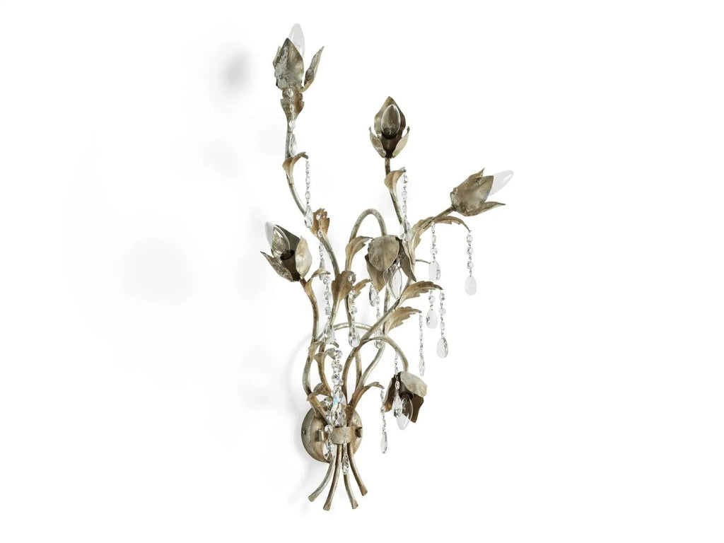 Kalie Crystal 6 Lights Wall Sconce