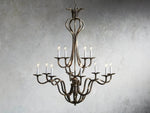 Kalie Crystal 12 Lights Pendant Chandelier 42