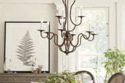 Kalie Crystal 12 Lights Pendant Chandelier 42
