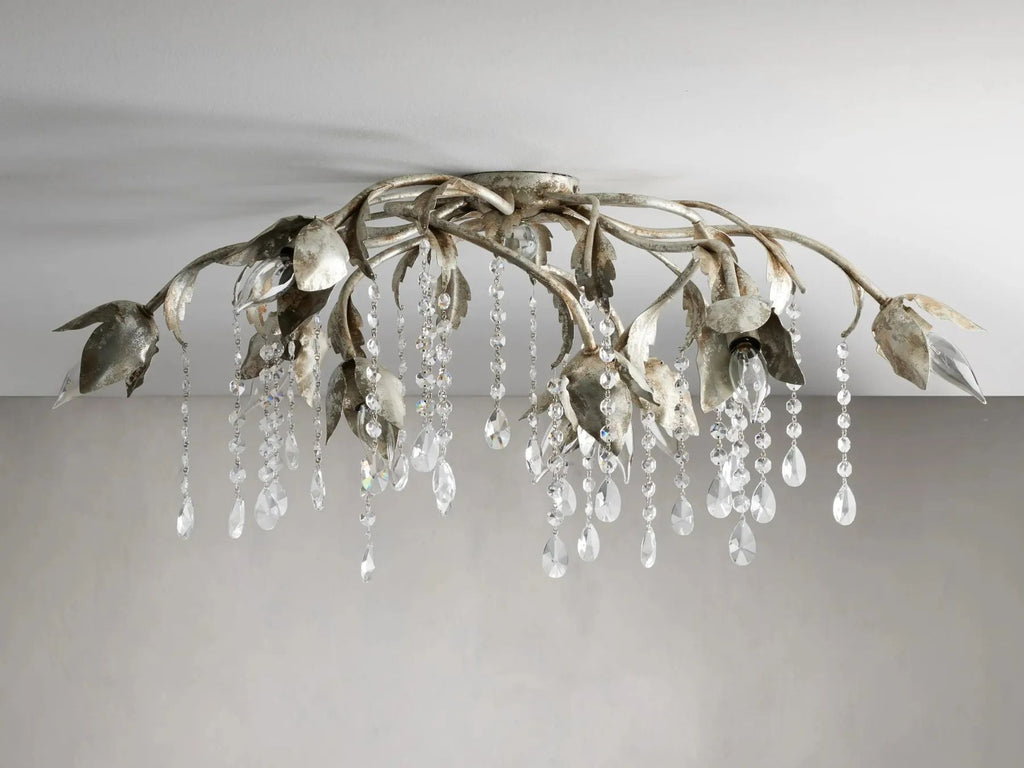 Kalie Crystal Flushmount Ceiling light 23.5"- 32"D