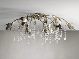 Kalie Crystal Flushmount Ceiling light 23.5