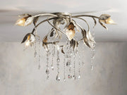 Kalie Crystal Flushmount Ceiling light 23.5