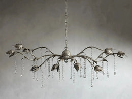 Kalie Crystal Rectangular Chandelier 52