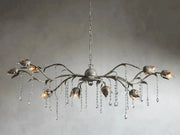 Kalie Crystal Rectangular Chandelier 52