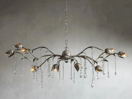 Kalie Crystal Rectangular Chandelier 52