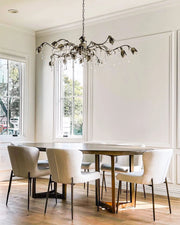 Kalie Crystal Rectangular Chandelier 52