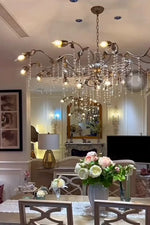 Kalie Crystal Rectangular Chandelier 61
