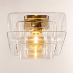 Lacore Clear Glass Flushmount